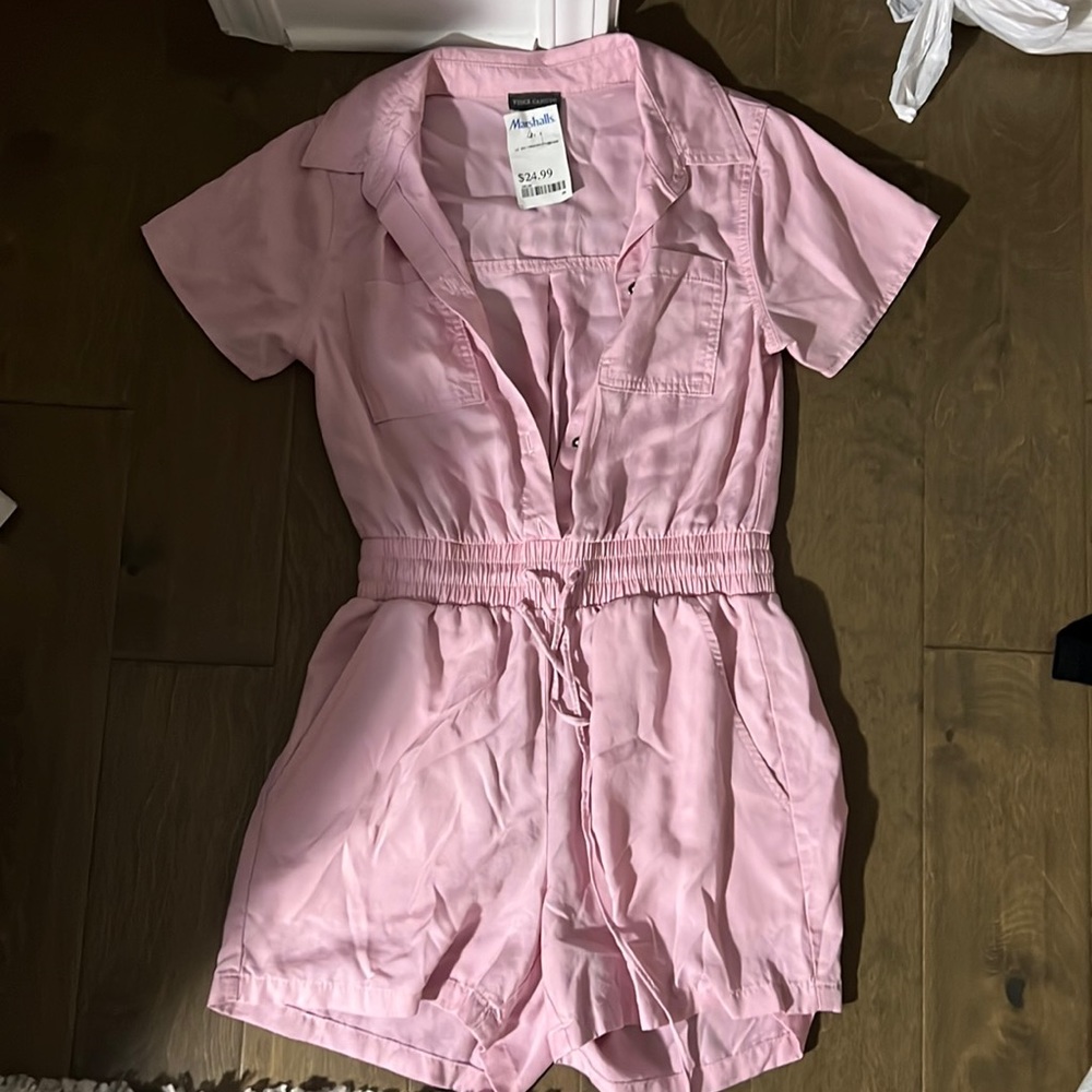 Vince CaMuto Pink Romper